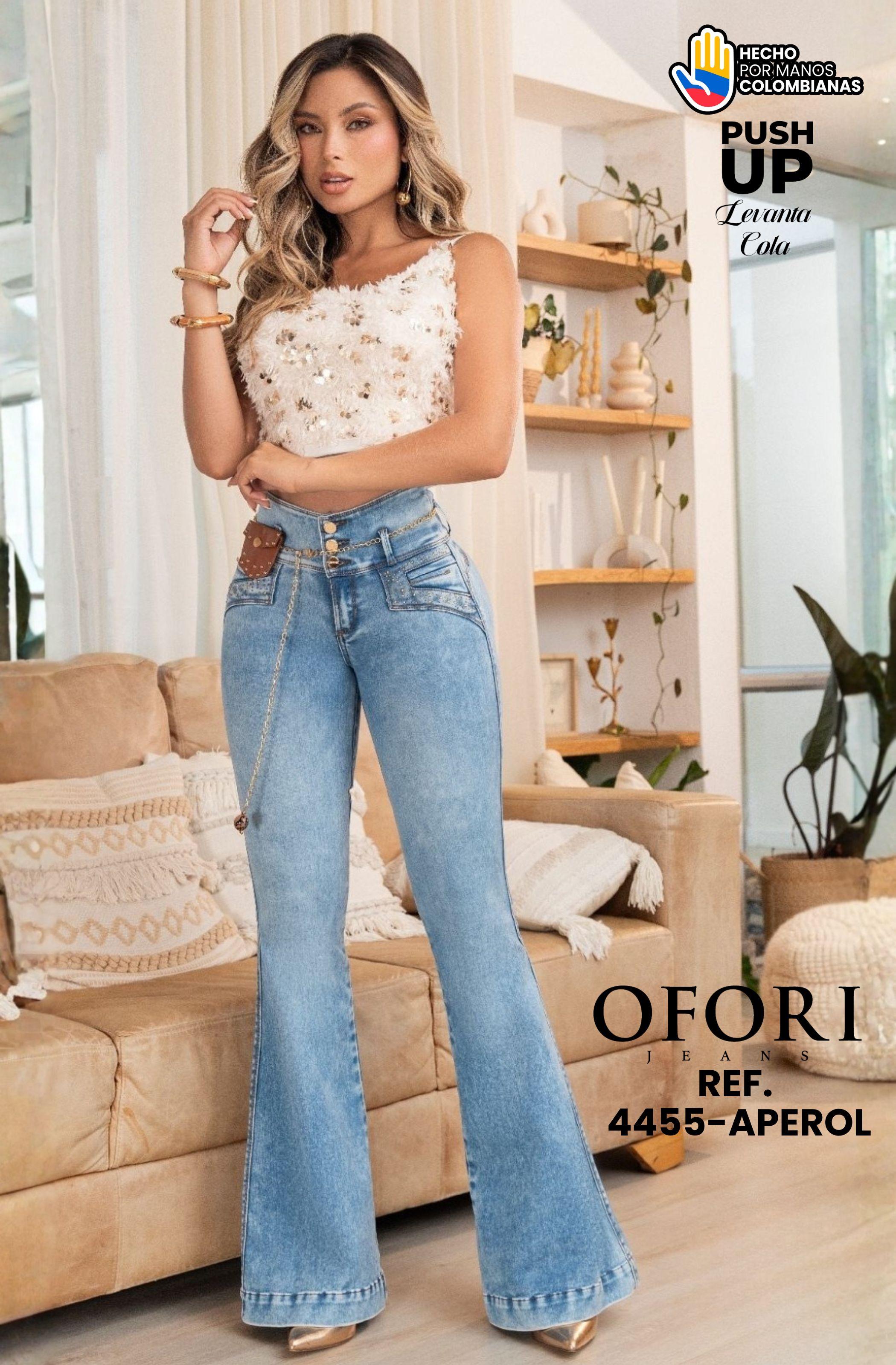 Comprar Jean Colombiano sin Bolsillos Push Up