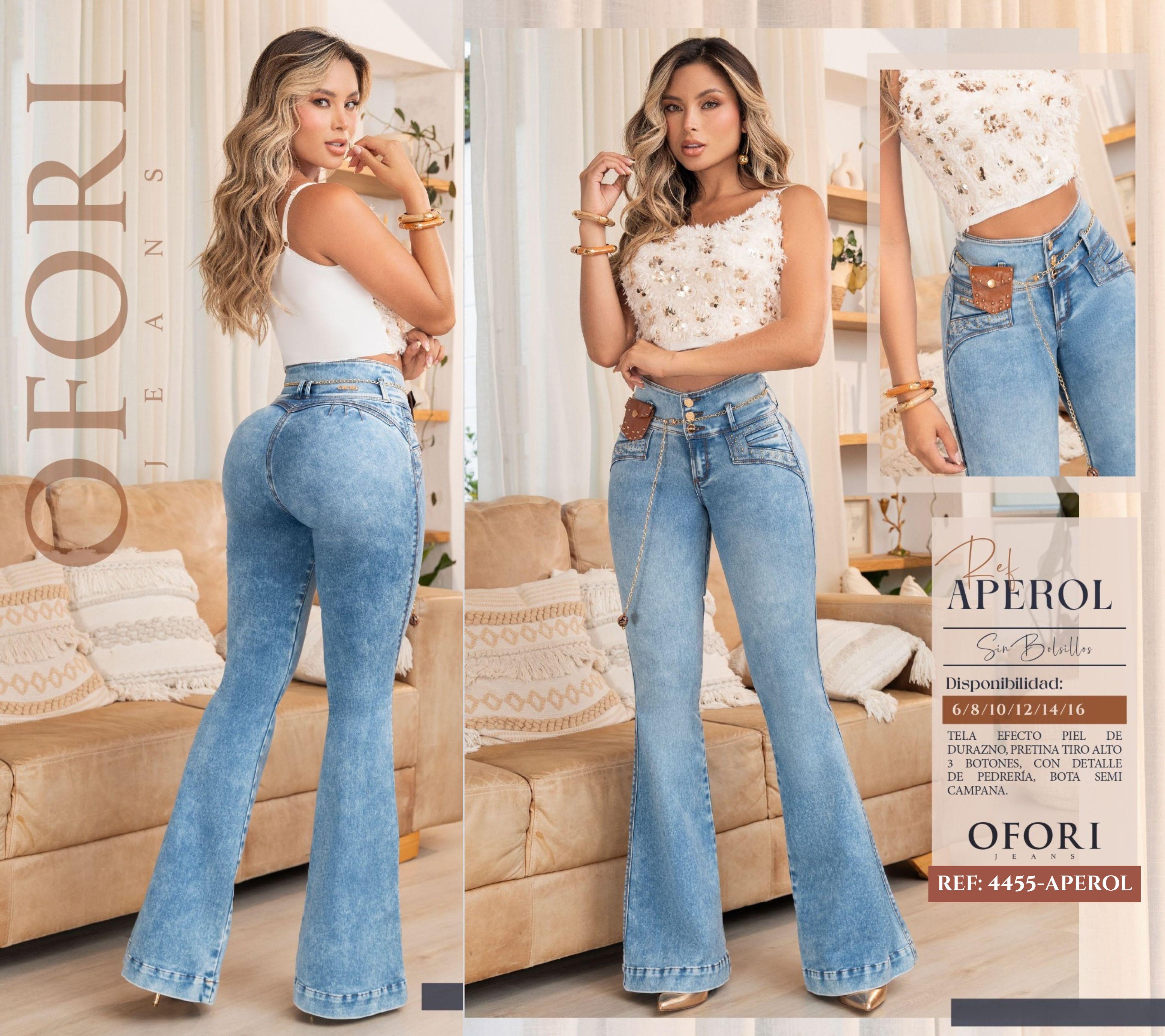 Comprar Jean Colombiano sin Bolsillos Push Up
