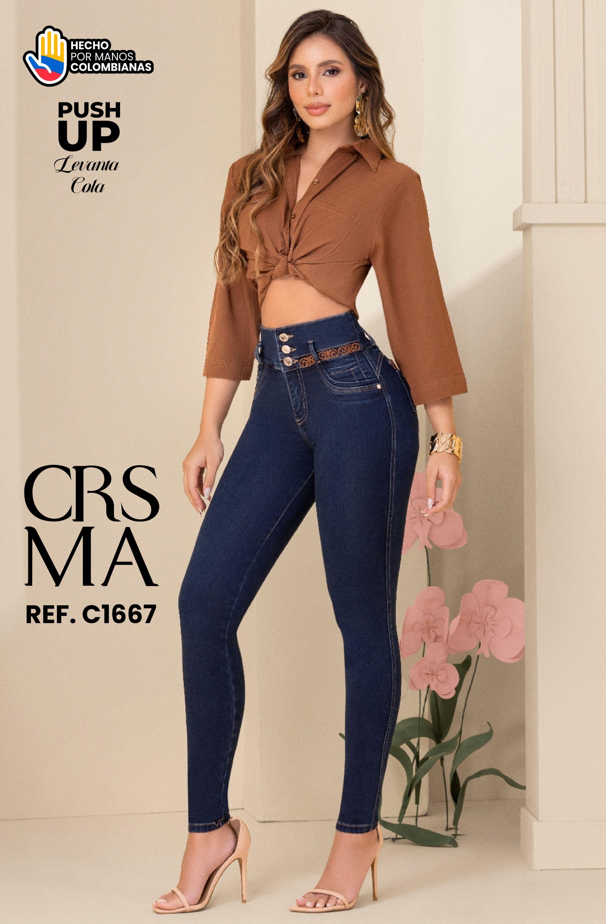 Comprar Jean Colombiano con Bolsillos Push Up