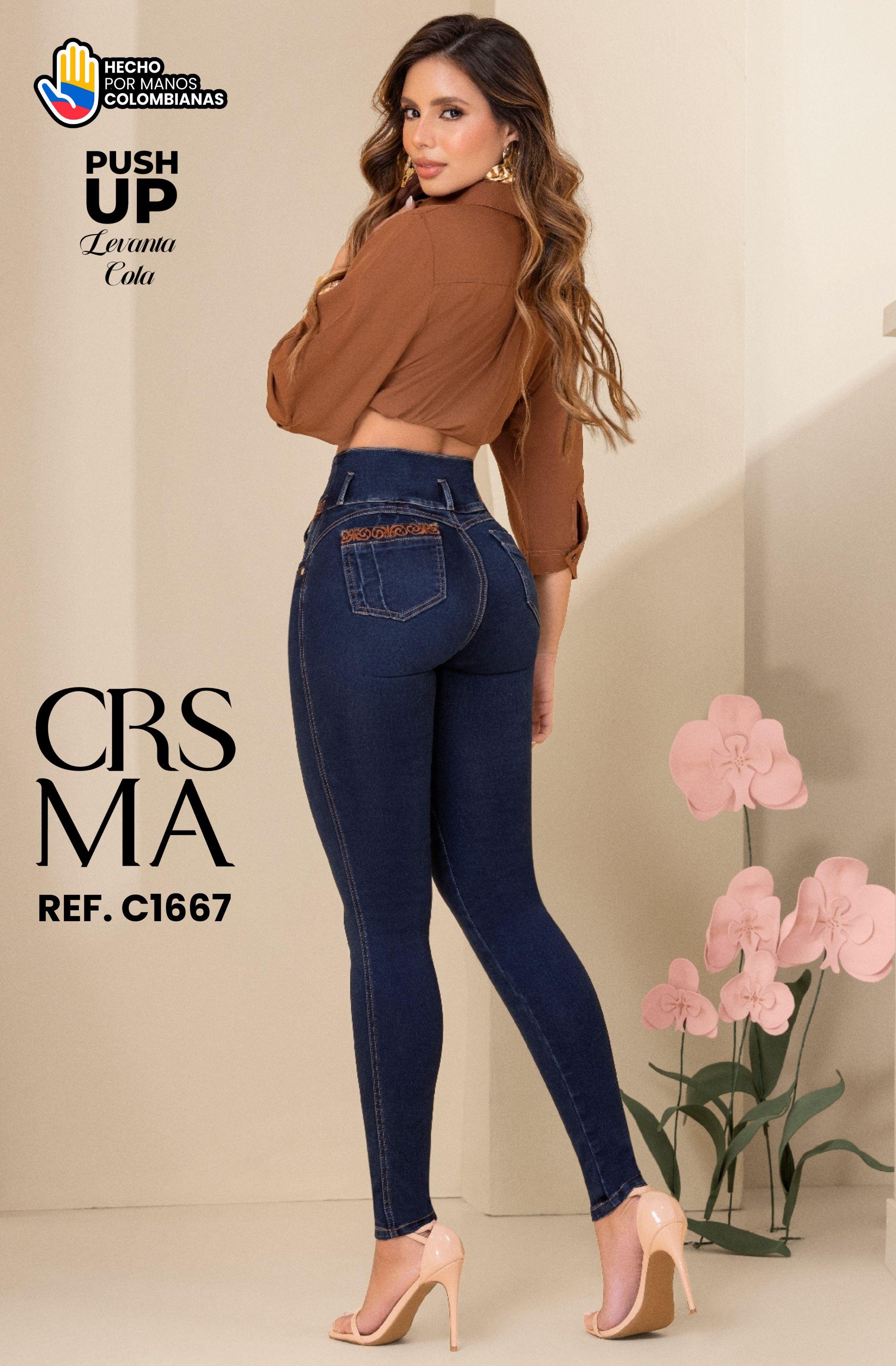 Comprar Jean Colombiano con Bolsillos Push Up