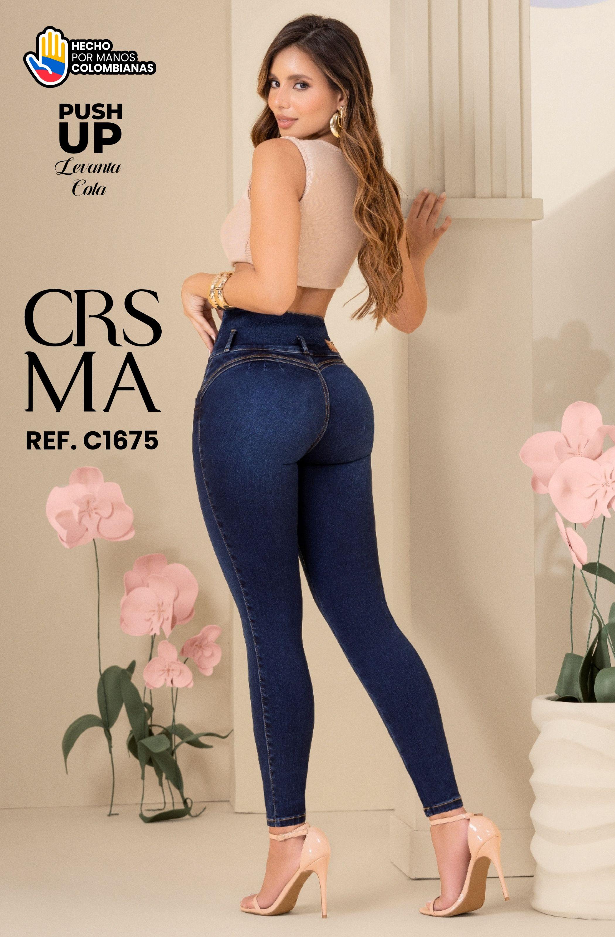 Comprar Jean Colombiano sin Bolsillos Push Up