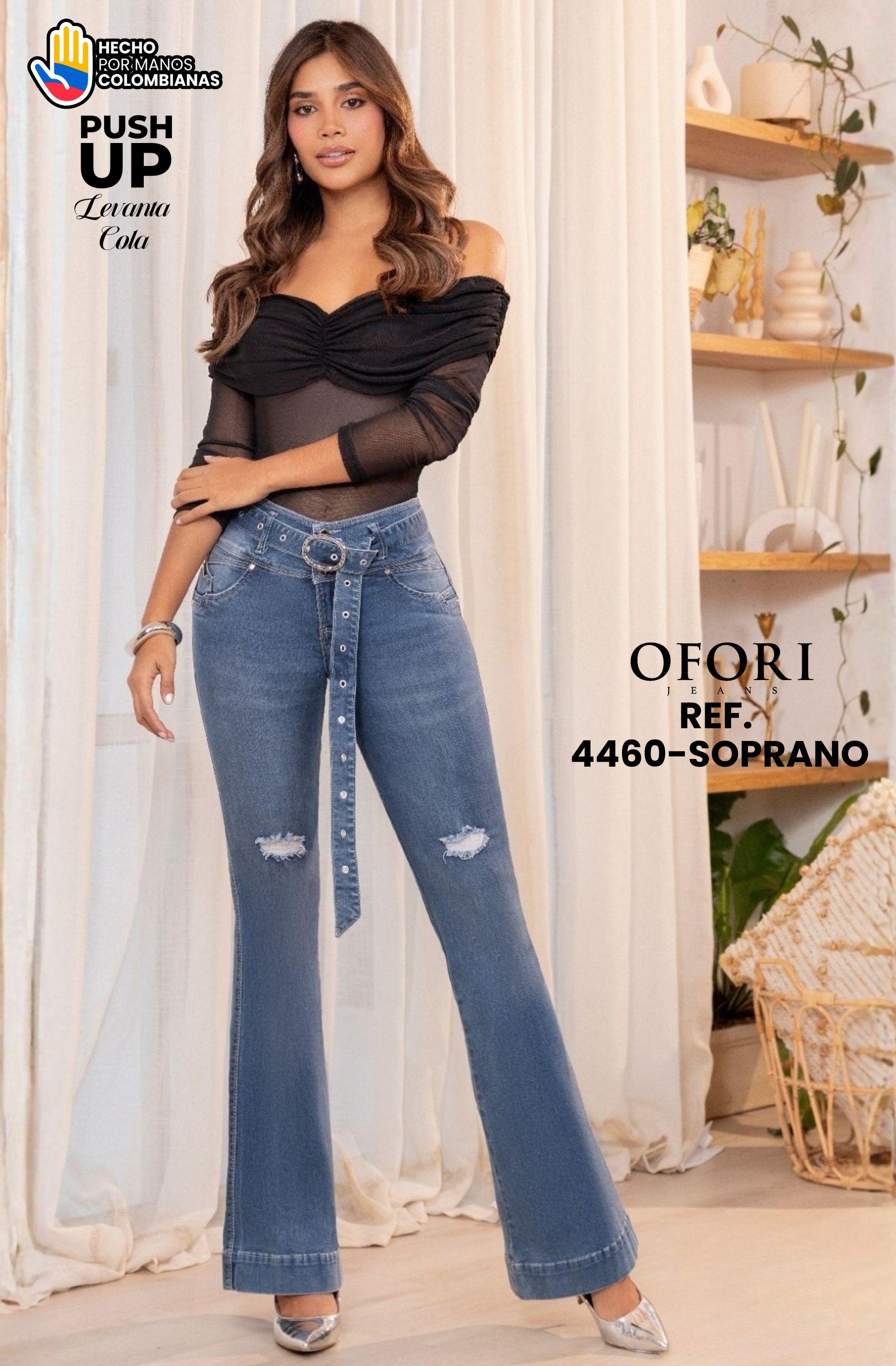 Jean con Bolsillos Push Up