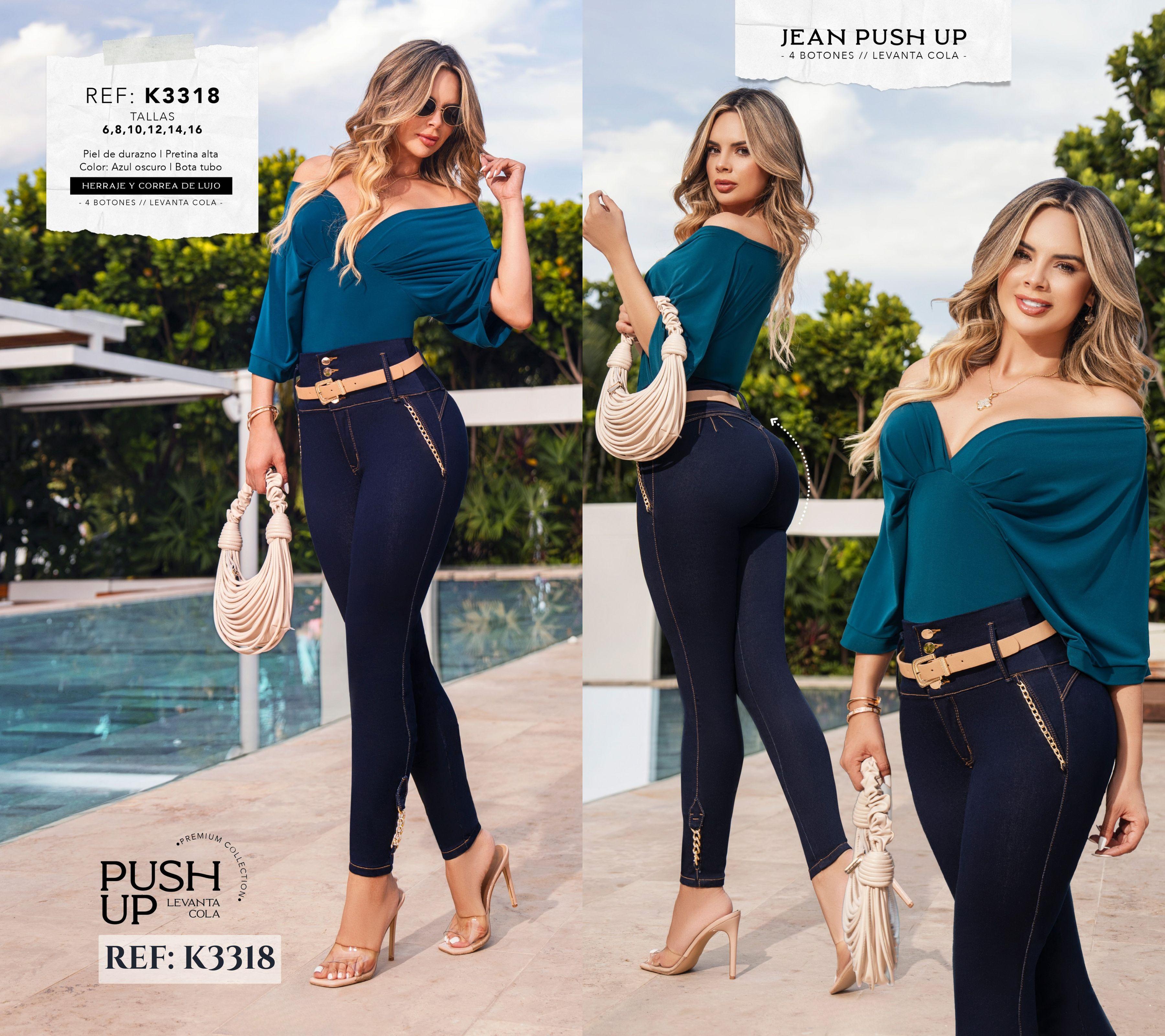 Comprar Jean sin Bolsillos Push Up