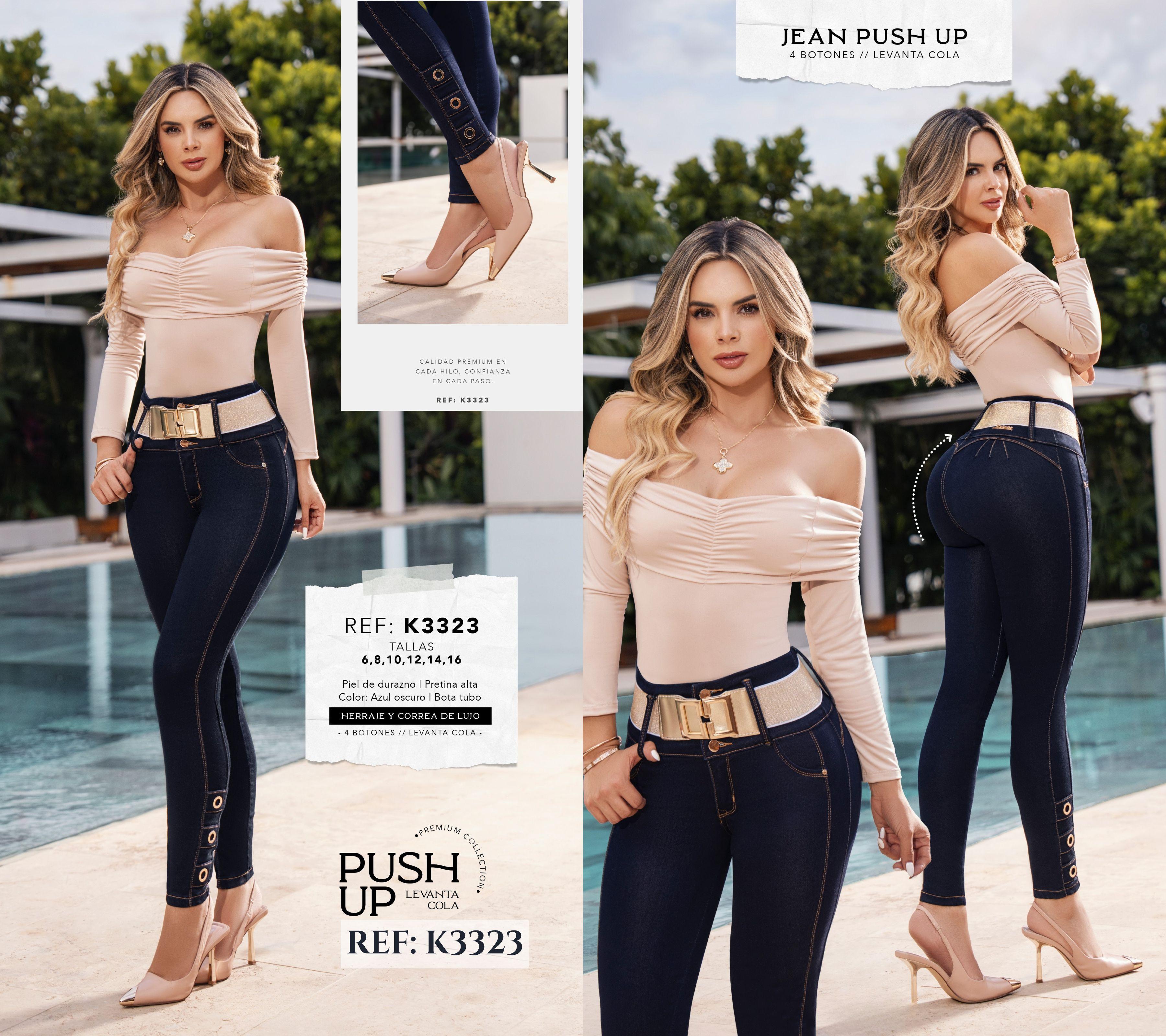 Comprar Jean sin Bolsillos Push Up
