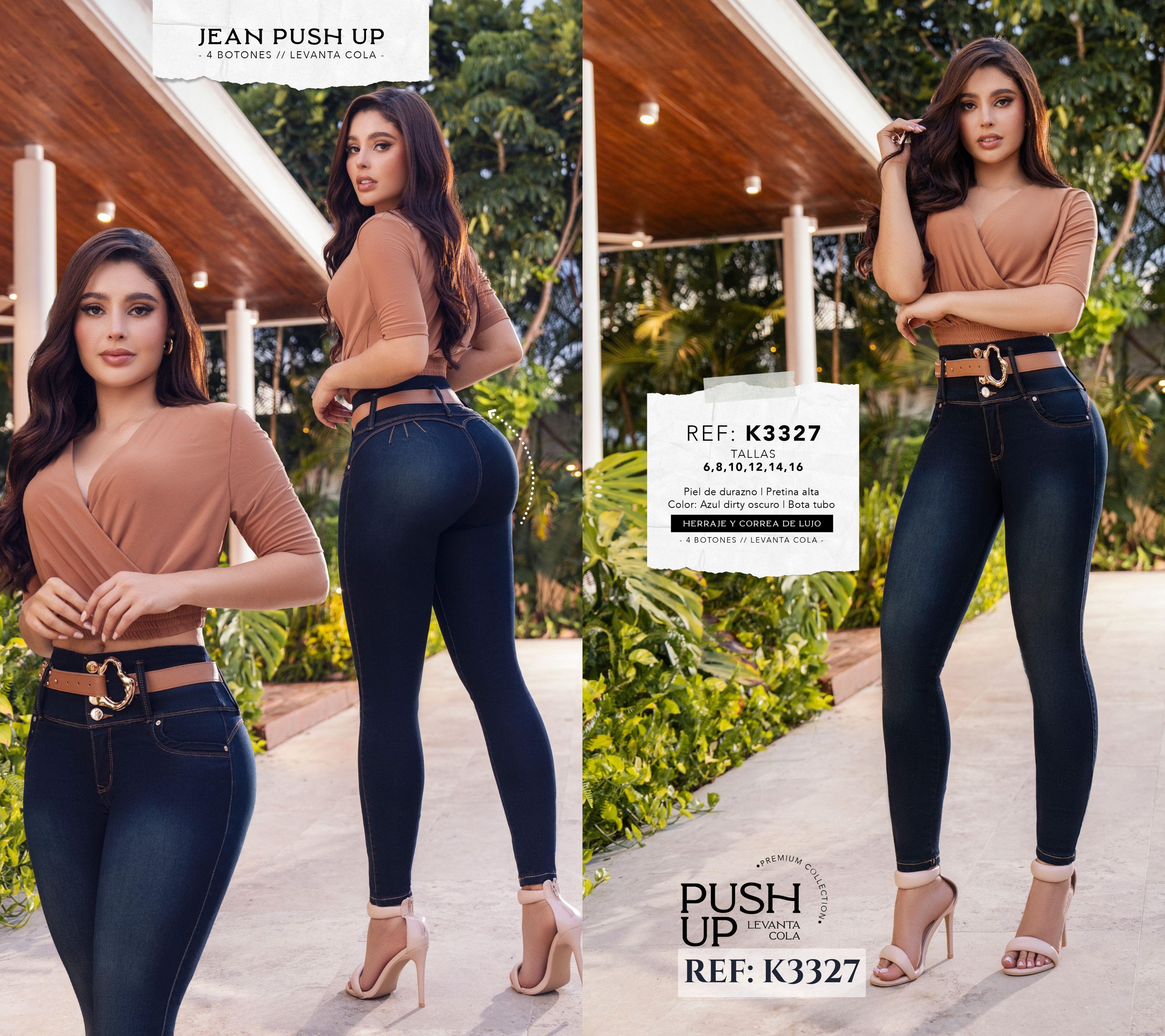 Comprar Jean sin Bolsillos Push Up