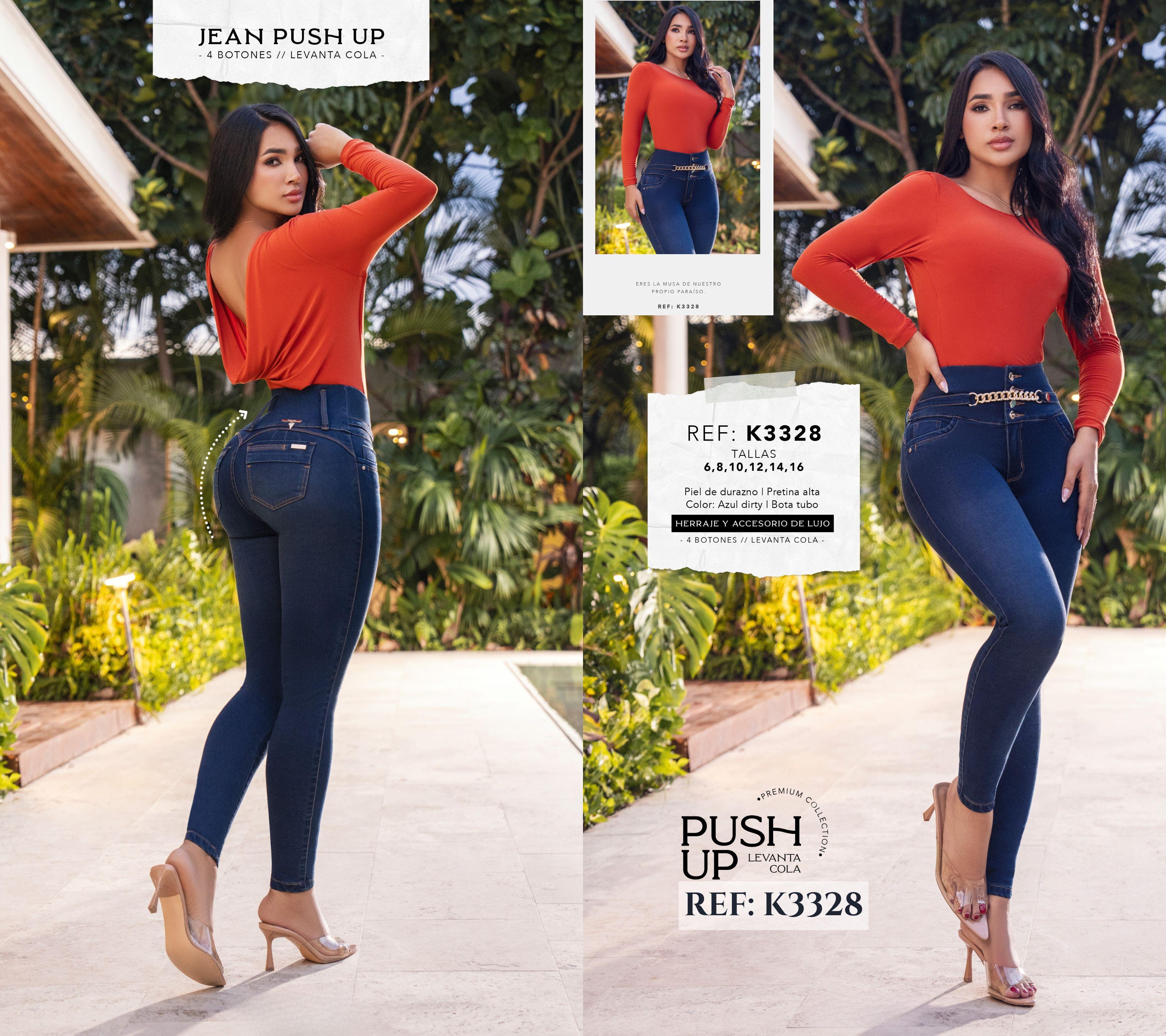 Comprar Jean con Bolsillos Push Up