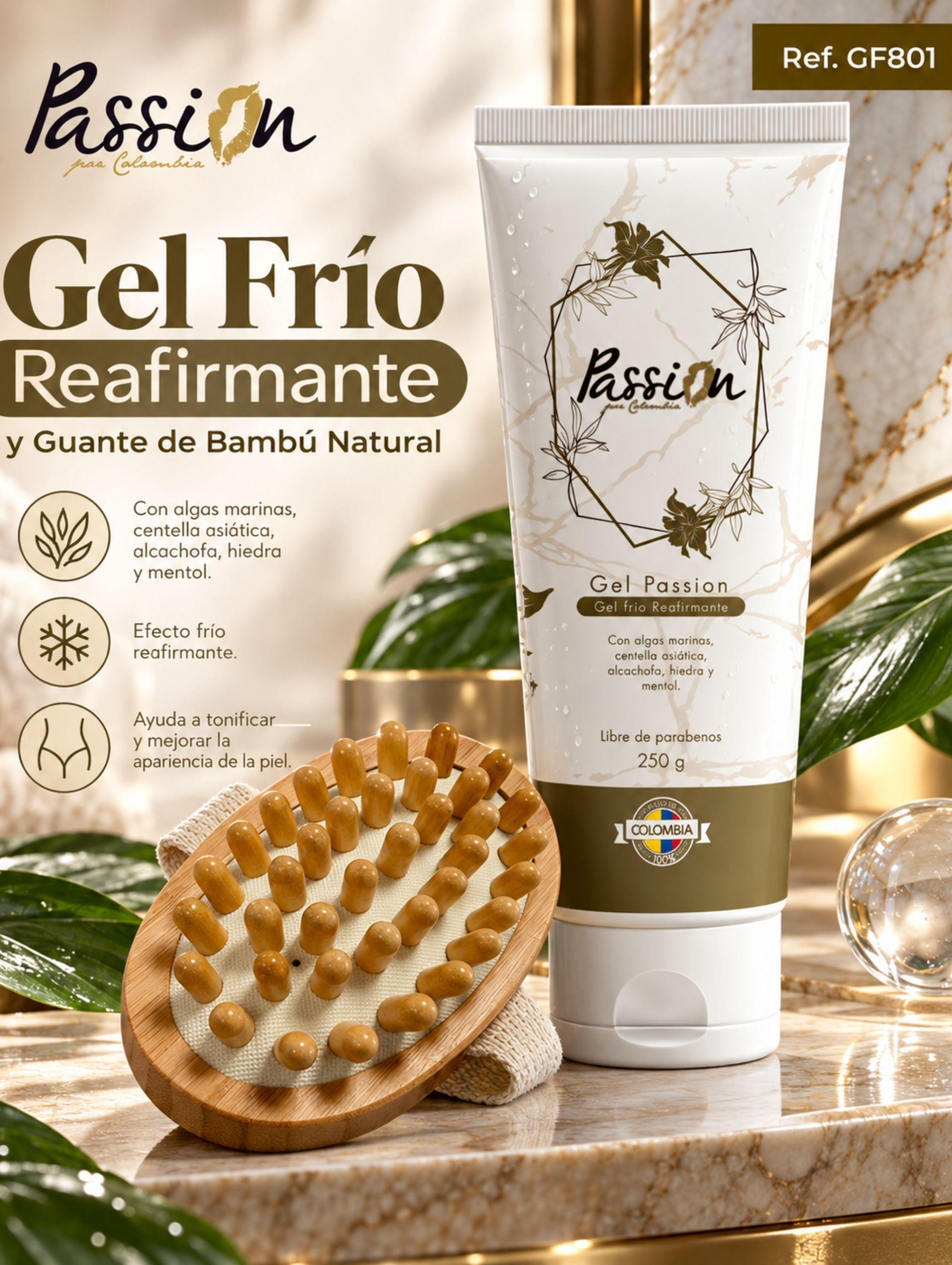 Set gel frio y guante de bambu