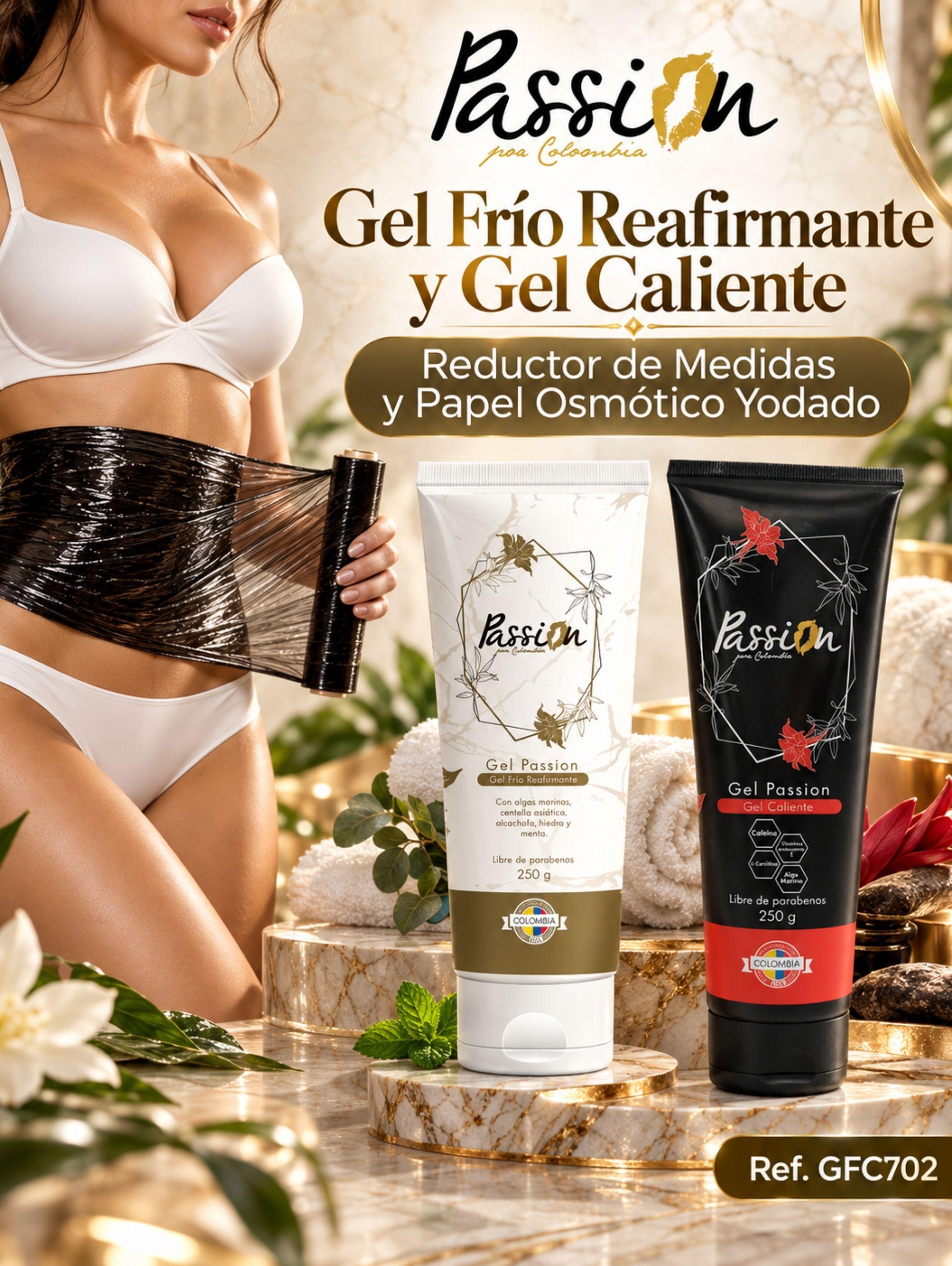 Gel frio, Gel caliente y Rollo osmotico yodado