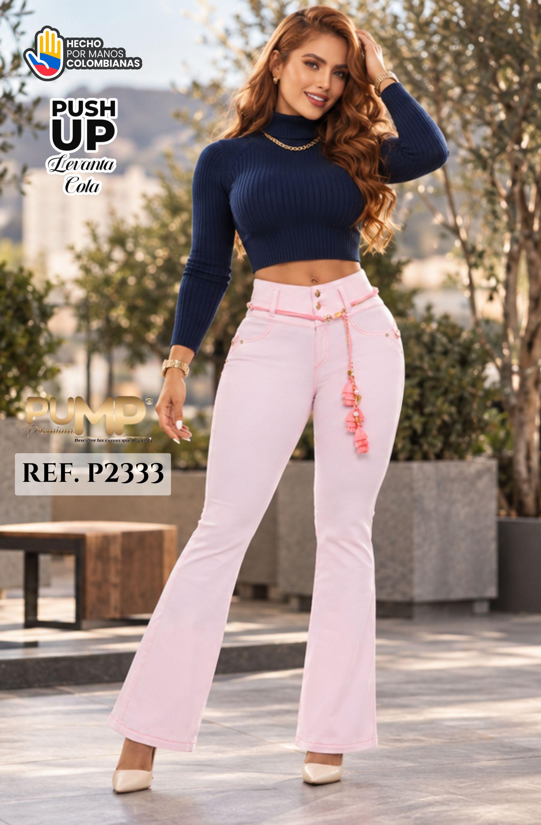 Jean Push Up con Bolsillos