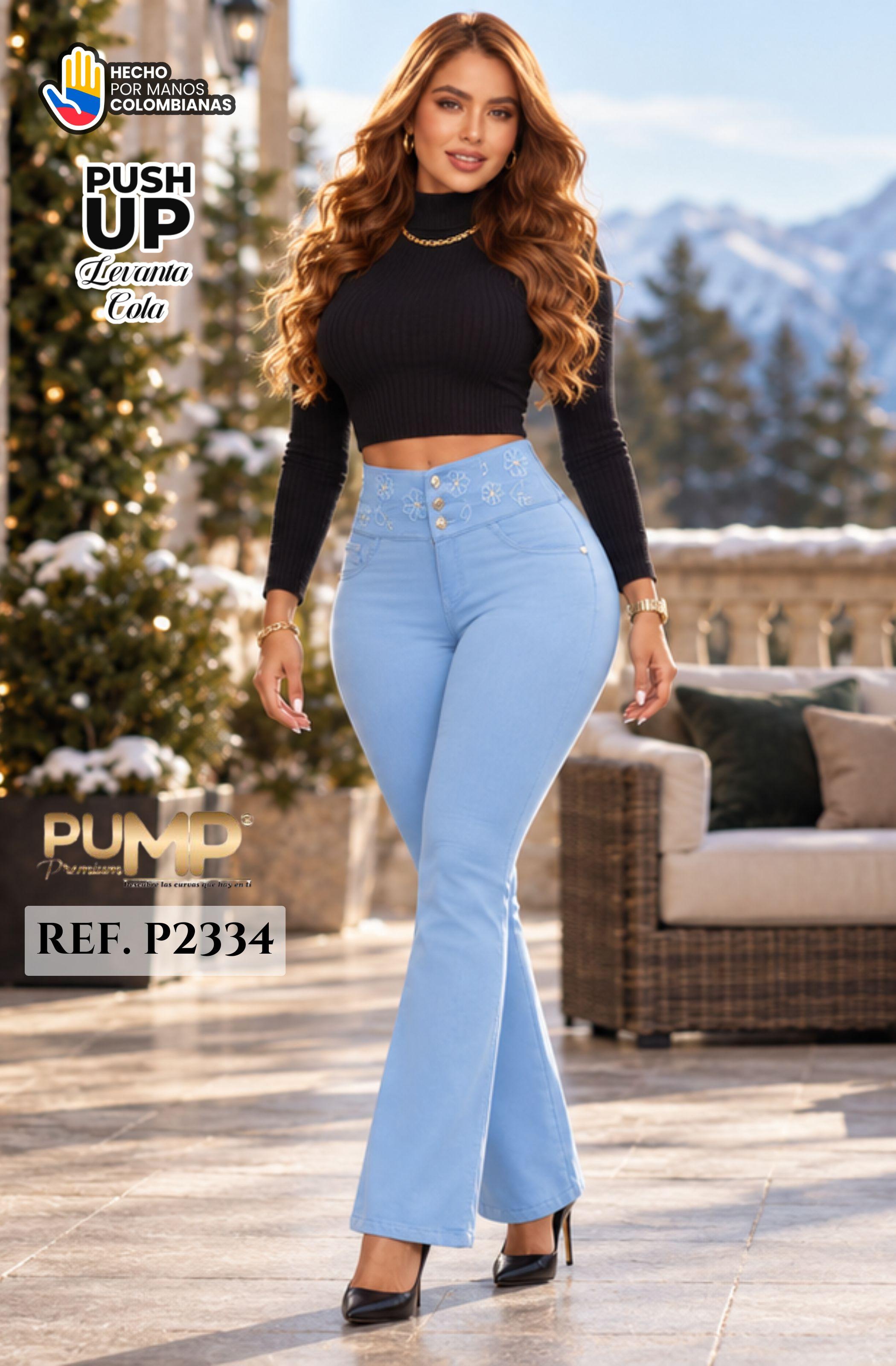Jean Push Up con Bolsillos